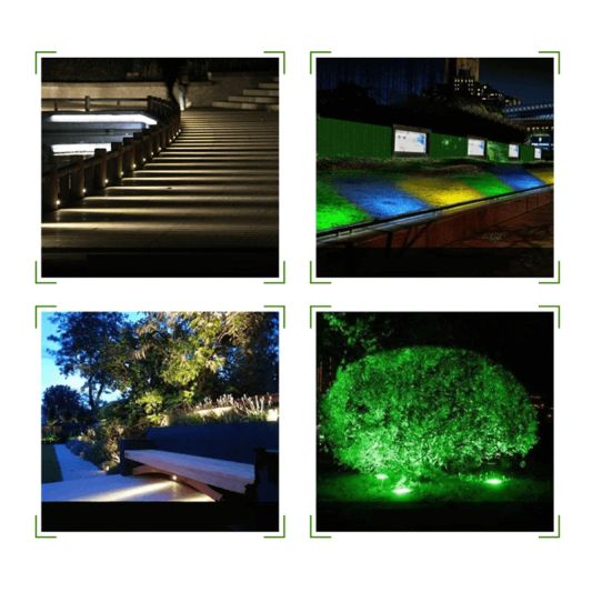 1-4 RGBWW Wifi led tuinspots 15 Watt set met afstandsbediening