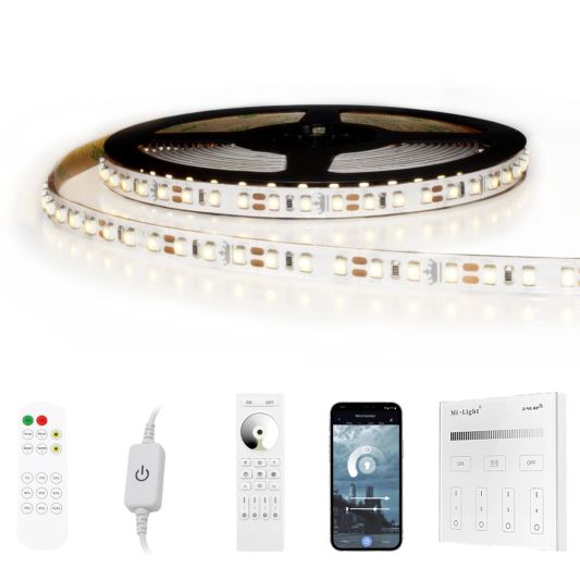 1 METER - 120 LEDS complete led strip set Helder Wit