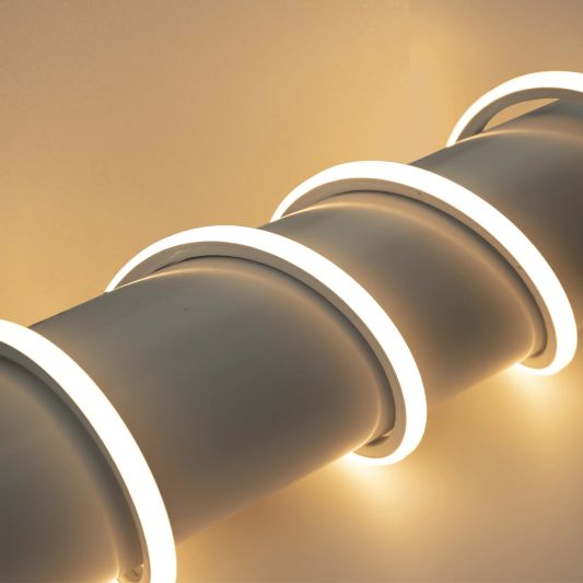 2,5 meter LED flex Dual White Midi Top View - complete set verlichting