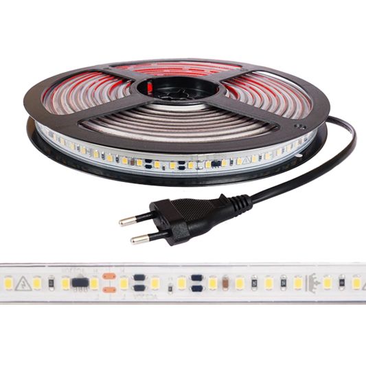 1 meter led strip Helder wit BASIC | 230V