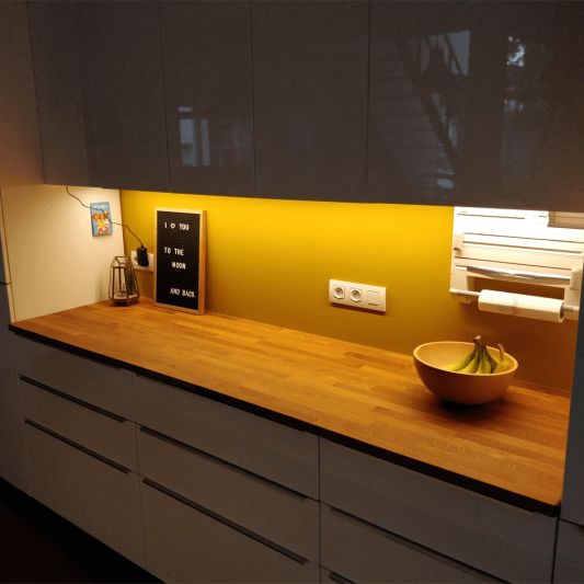 1 meter led strip WARM WIT - 60 leds