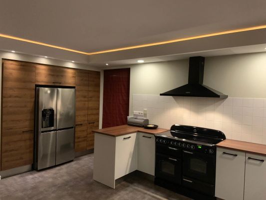 1 meter Neon Led Flex Dual White Midi recht - losse strip