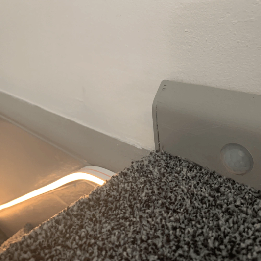 8 meter Neon Led Flex Warm Wit Midi recht - losse strip