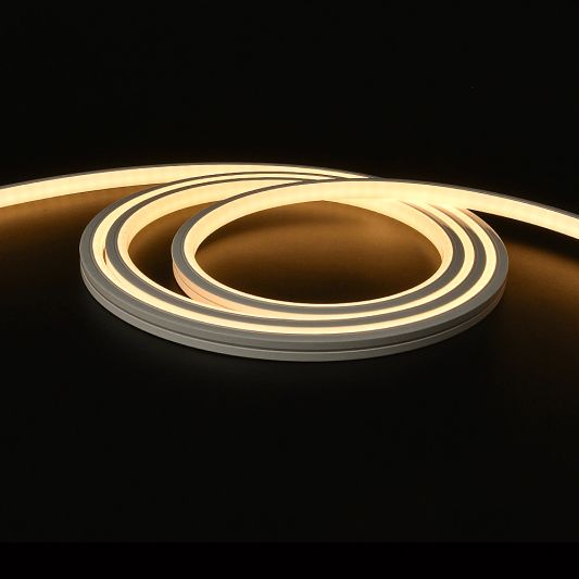 1 meter Neon Led Flex Warm Wit Midi Top View - losse strip