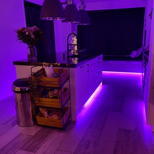 20 meter complete set RGBWW led strip met Zigbee controller