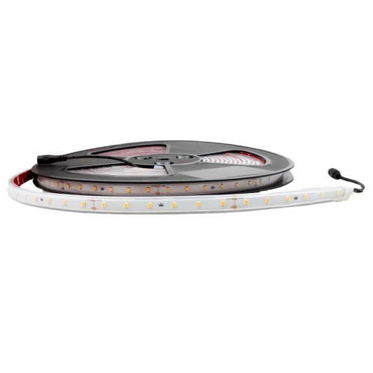 10 meter led strip constant current warm wit waterdicht - 3000 Kelvin - 600 leds 24V