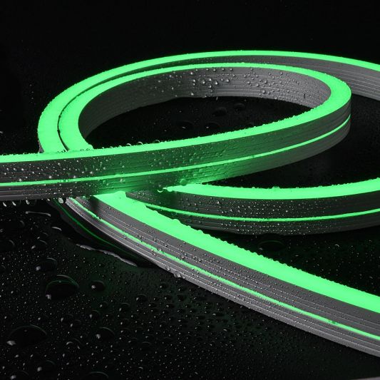 10 meter RGB Neon LED flex Maxi recht - complete set neon verlichting