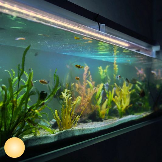 100 t/m 150 cm aquarium LED strip Warm Wit