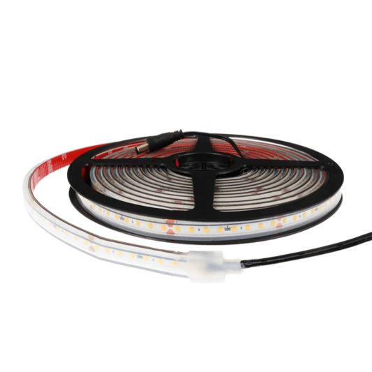 12 meter led strip Helder wit - complete set - Basic 128 leds p/m