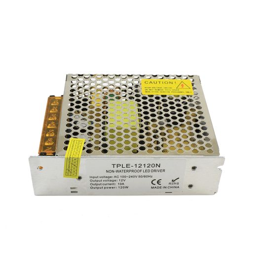 120W - 12V / 10A professionele voeding voor led strips