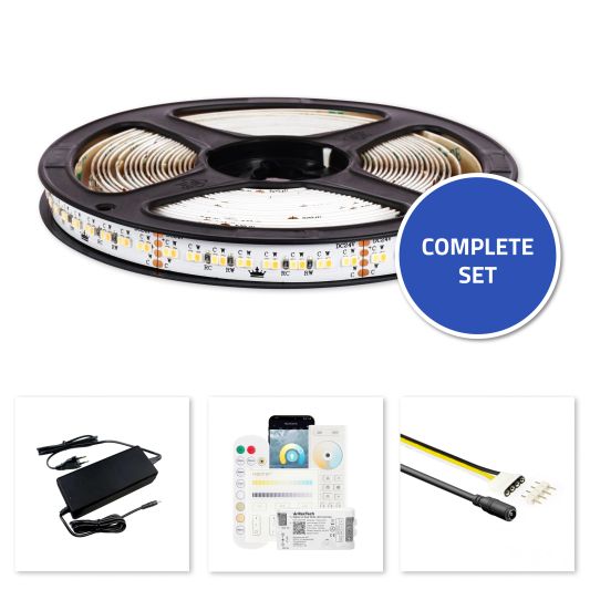 13 meter Dual White led strip complete set - Pro 320 leds