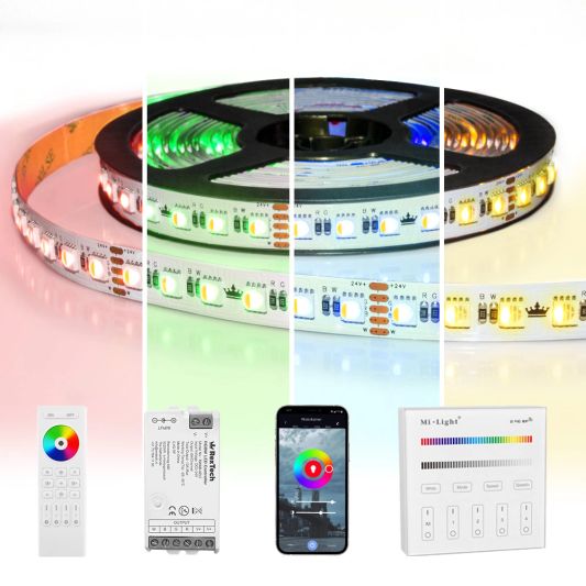 13 meter RGBW led strip | complete set | Pro 96 leds p/m
