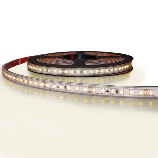 15 meter led strip constant current helder wit waterdicht - 4000 Kelvin - 1800 leds 24V
