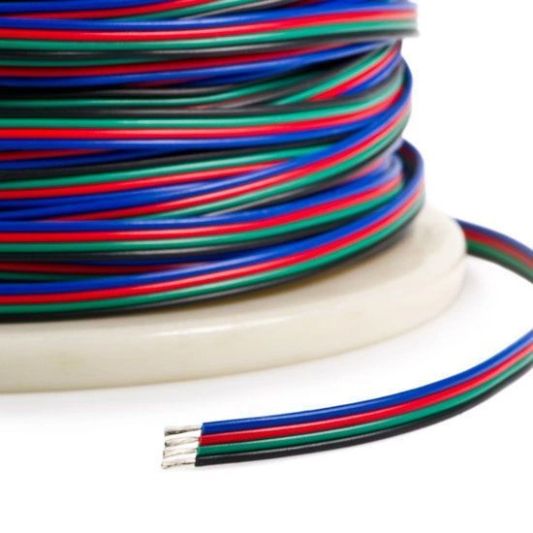 15 meter losse RGB kabel