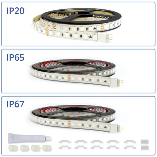16 meter RGB Pro led strip complete set - 1536 leds