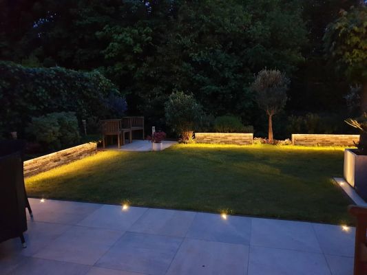 16 meter RGBW led strip voor buiten complete set