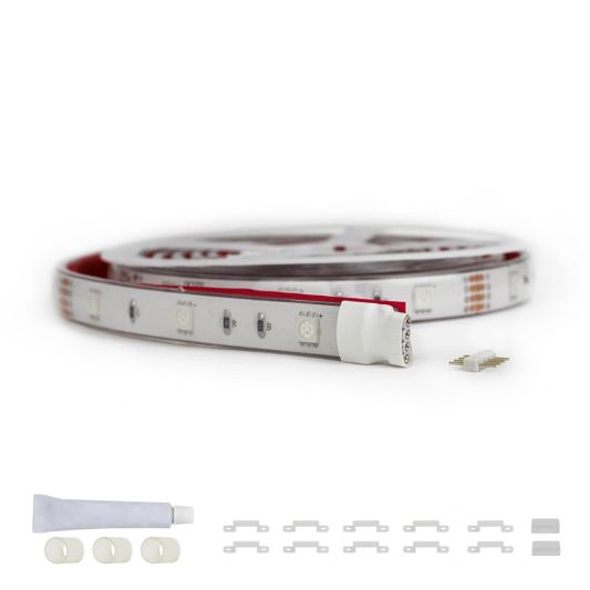 17 meter RGB led strip voor buiten complete set