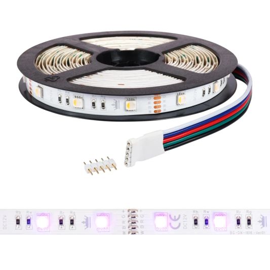 19 meter complete set RGBW led strip met Zigbee controller