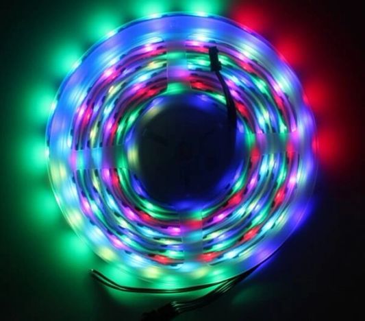7,5 meter WS2811 digitale RGB led strip set - Basic
