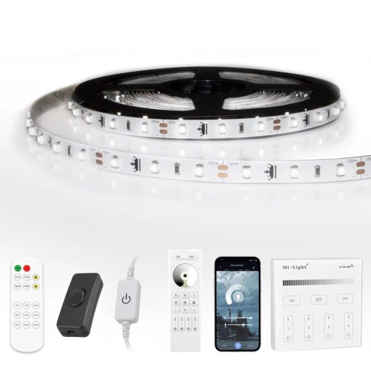 2 METER - 120 LEDS complete led strip set Daglicht wit