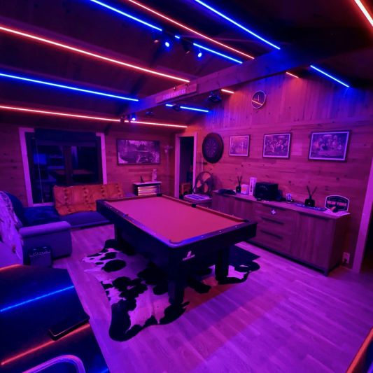 2 meter complete set RGBWW led strip met Zigbee controller