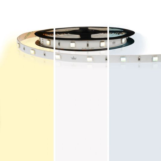 2 meter Dual White led strip Basic met 120 leds - losse strip