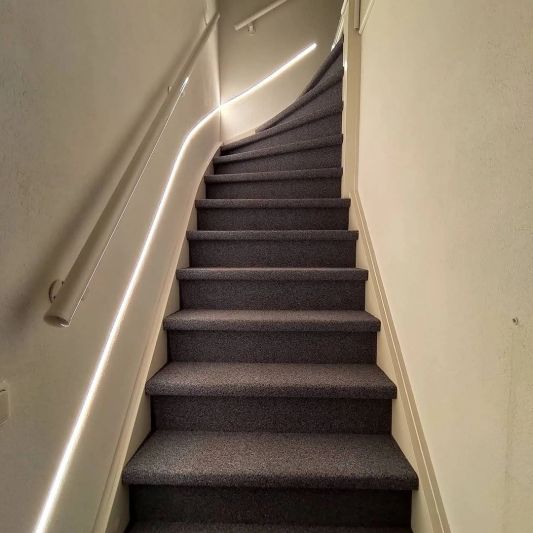 2 meter Dual White led strip complete set - Prime 608 leds