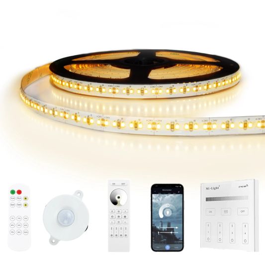 2 meter led strip Warm Wit Pro - complete set