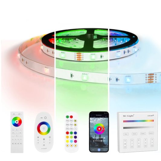 2 meter RGB led strip complete set - 60 leds