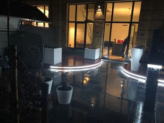 20 meter daglicht wit led strip voor buiten complete set