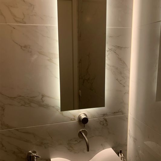 20 meter led strip constant current warm wit waterdicht - 3000 Kelvin - 1200 leds 24V