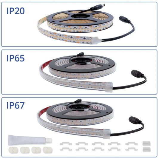 21 meter led strip Warm Wit Pro 420 - complete set