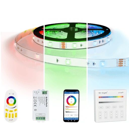 21 meter RGB led strip complete set - 630 leds