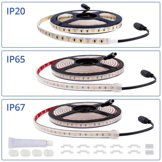 22 meter led strip Warm Wit Pro - complete set