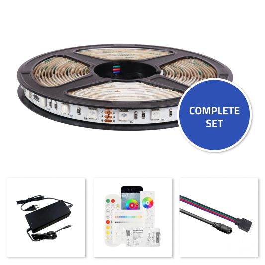 22 meter RGB led strip complete set - 1320 leds