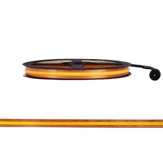 22 meter Warm Wit led strip COB met 600 leds per meter - complete set