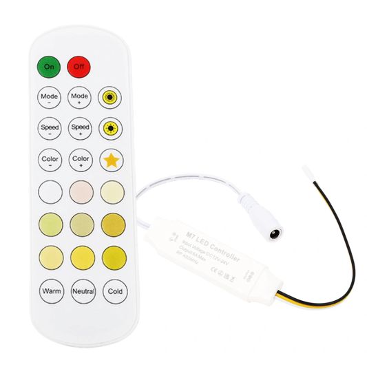 23 knops Dual White RF controller met afstandsbediening