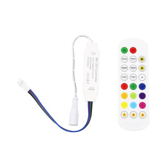 23 knops RGB RF controller met afstandsbediening