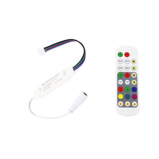 23 knops RGBW RF controller met afstandsbediening