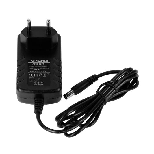 24 Watt - 12V / 2A adapter voor led strips