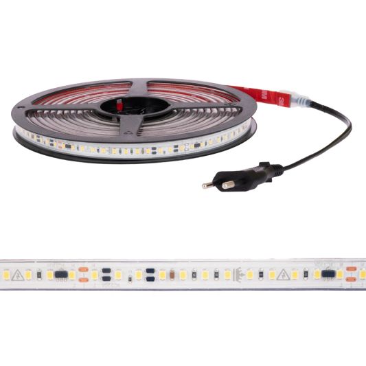 25 meter led strip Helder wit BASIC | 230V