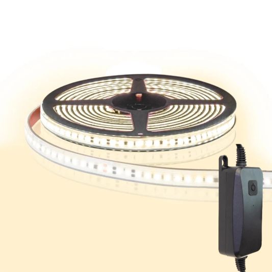 25 meter led strip Warm wit BASIC | 230V