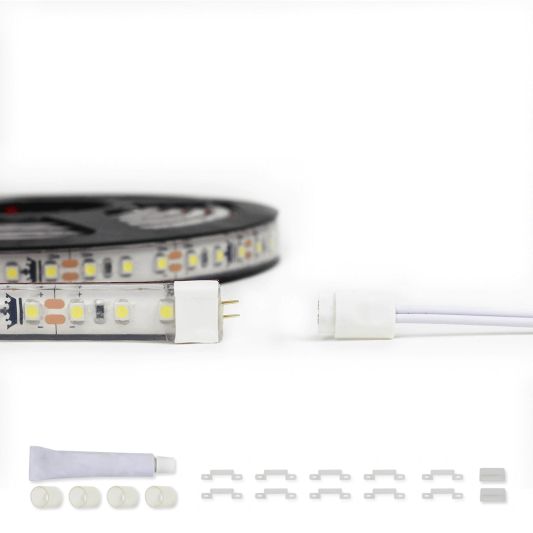 6 meter Helder Wit led strip voor buiten losse strip