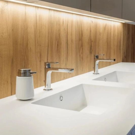 3 meter led strip Helder wit - complete set - Basic 128 leds p/m