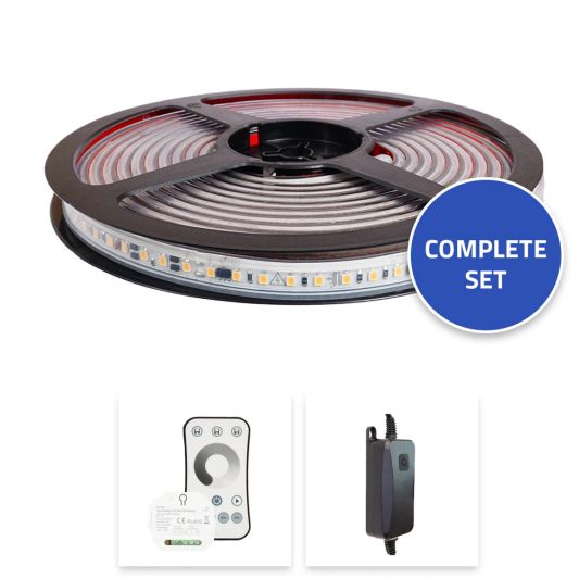 3 meter led strip Warm wit BASIC | 230V