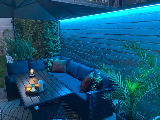 3 meter RGB led strip voor buiten losse strip