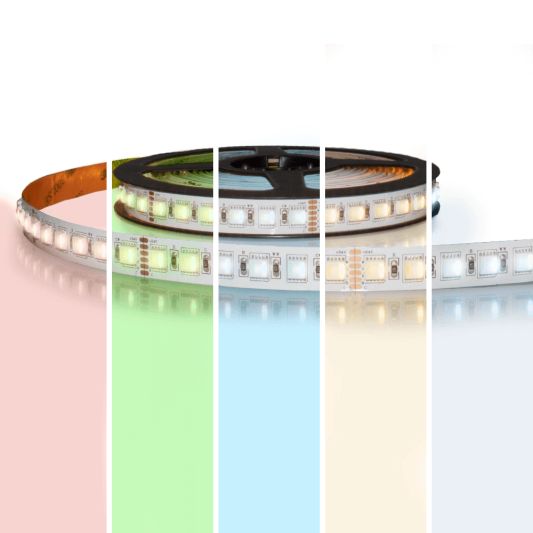 3 meter RGBWW led strip Pro met 288 leds - losse strip