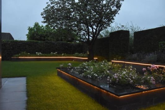 8 meter Warm Wit led strip voor buiten losse strip