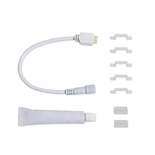 3 x RGB led strip: 50 - 70 cm complete set