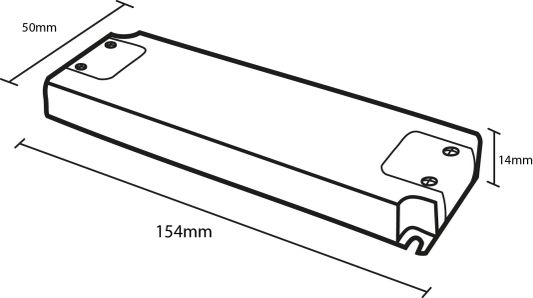 30W - 12V Professionele compacte led driver